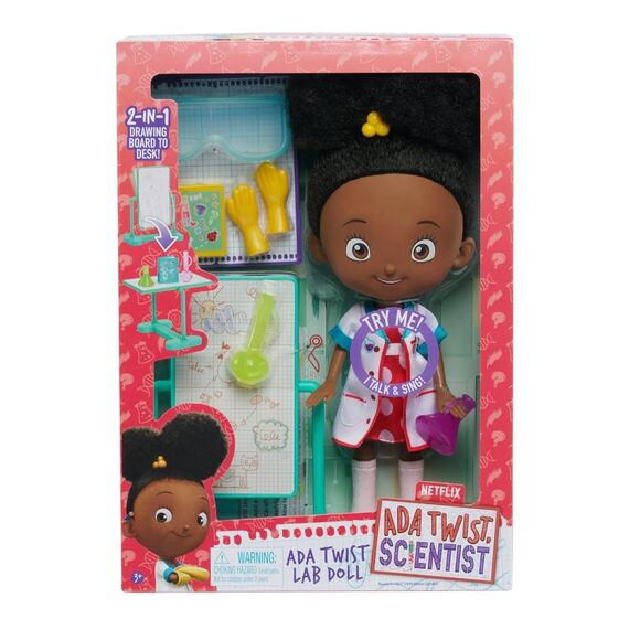 Ada Twist Scientist Doll & Deluxe Create A Lab Playset Bundle Toy of The Year - Picture 7 of 10